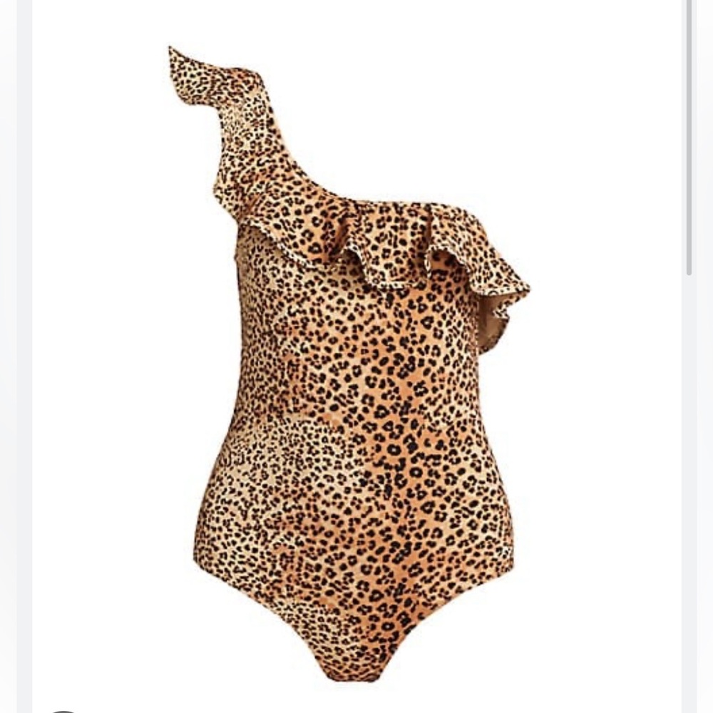 Ulla Johnson Martina one shoulder swimsuit 🐆